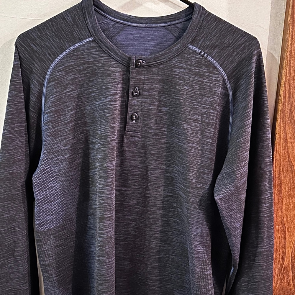 Lululemon Metal Vent Long Sleeve Henley